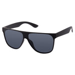 RE 7116 Retro Shield Sunglasses (Unisex) - Black Smoke